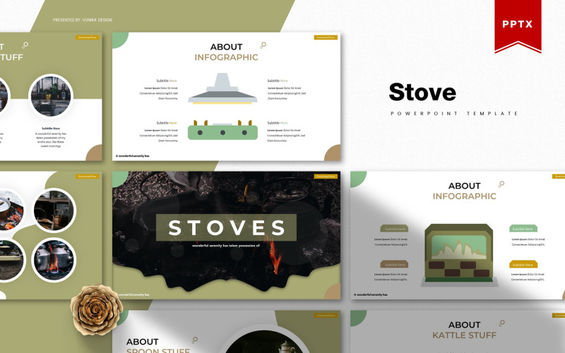 Stove | PowerPoint template PowerPoint Template