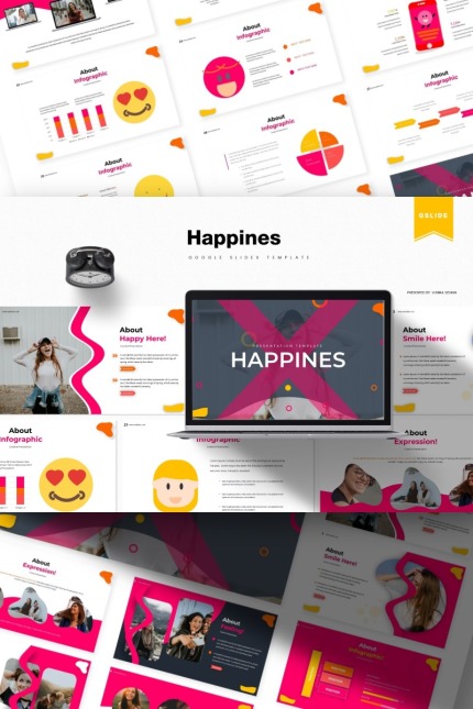 Template #85931 Fun Happiness Webdesign Template - Logo template Preview