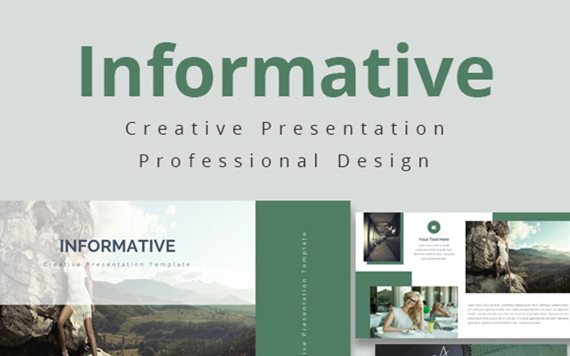 Informative PowerPoint template PowerPoint Template