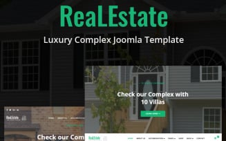 ReaLEstate - Luxury Complex Joomla 5 Template