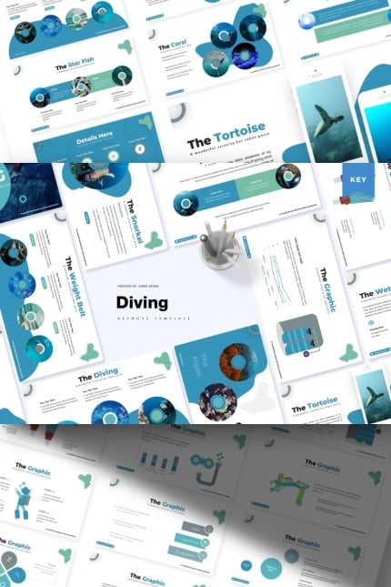 Template #86021 Sea Underwater Webdesign Template - Logo template Preview