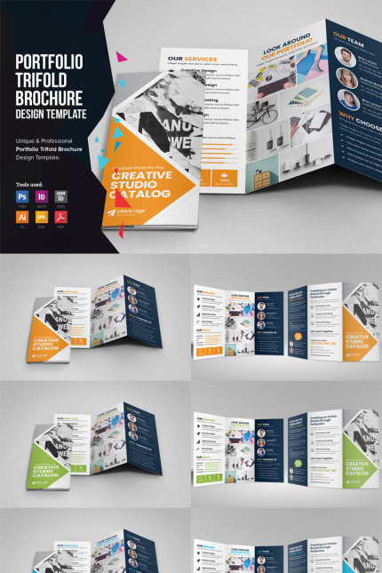 Template #86061 Agency Brochure Webdesign Template - Logo template Preview