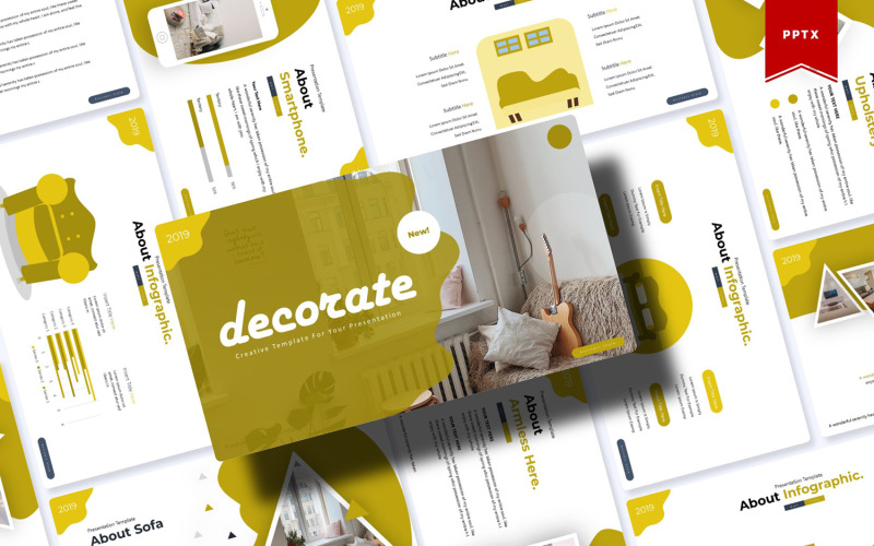 Decorate | PowerPoint template PowerPoint Template
