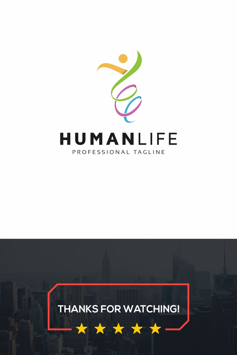 Human Life Logo Template 86082