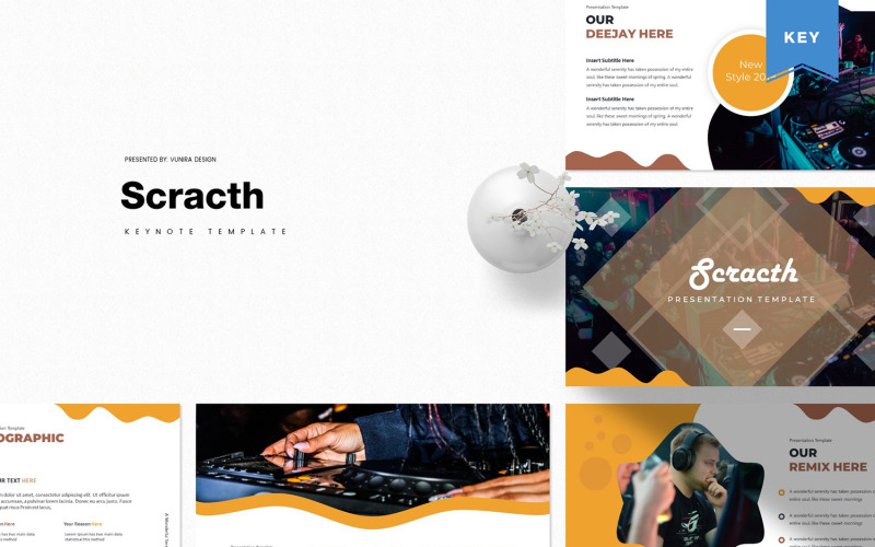 Scracth - Keynote template Keynote Template