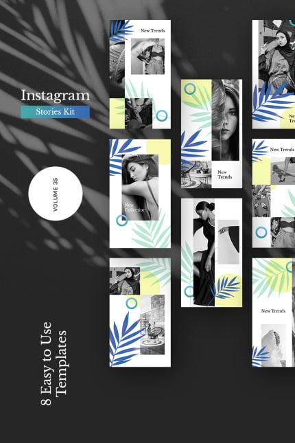 Kit Graphique #86108 Kit Instagram Web Design - Logo template Preview
