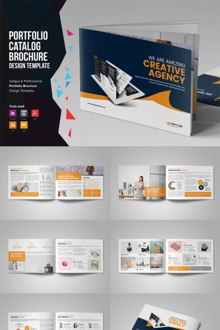 Template #86116 Agency Brochure Webdesign Template - Logo template Preview
