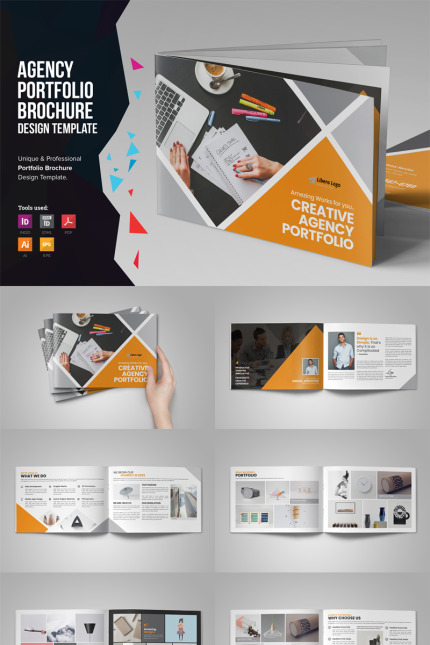 Template #86118 Agency Brochure Webdesign Template - Logo template Preview
