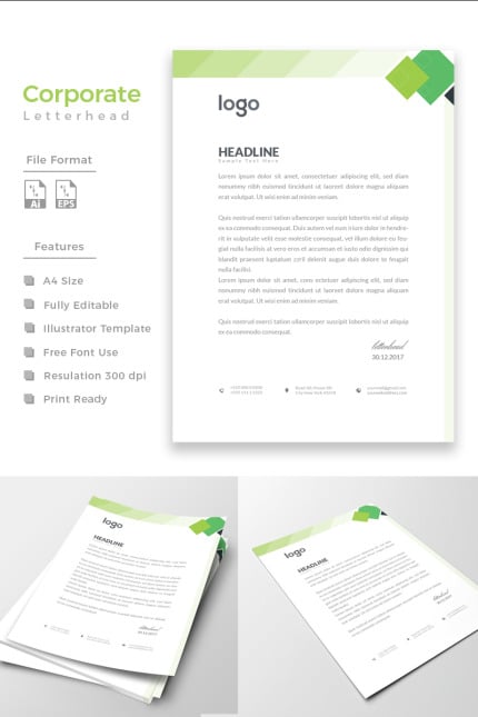 Template #86197 Clean Professional Webdesign Template - Logo template Preview