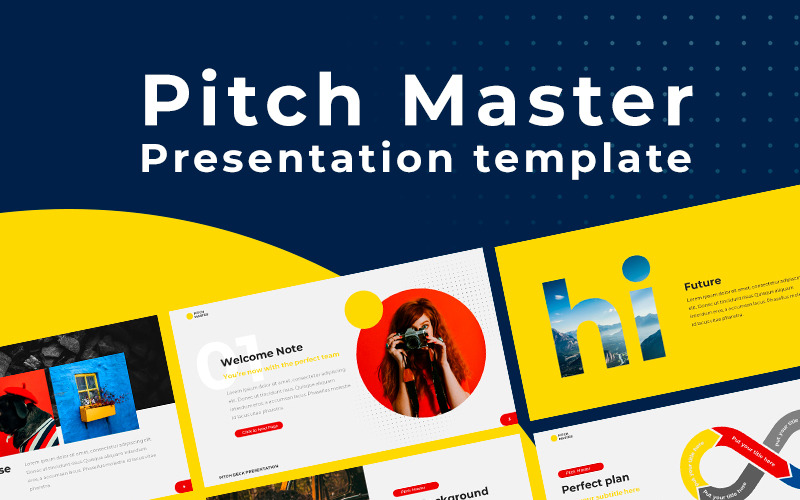 Pitch Master PowerPoint template PowerPoint Template