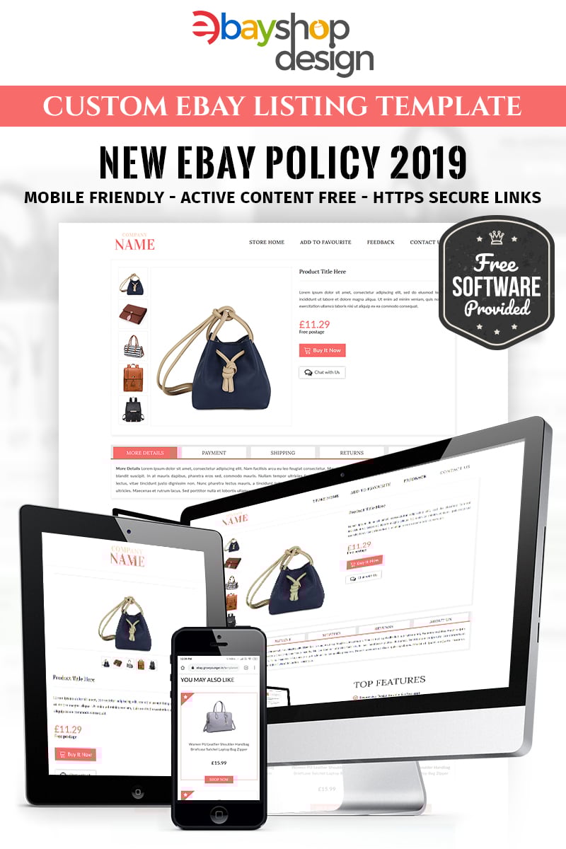 Corrs Promotions V2 EBay Template
