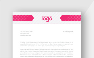 Design Pro Simple Letterhead - Corporate Identity Template
