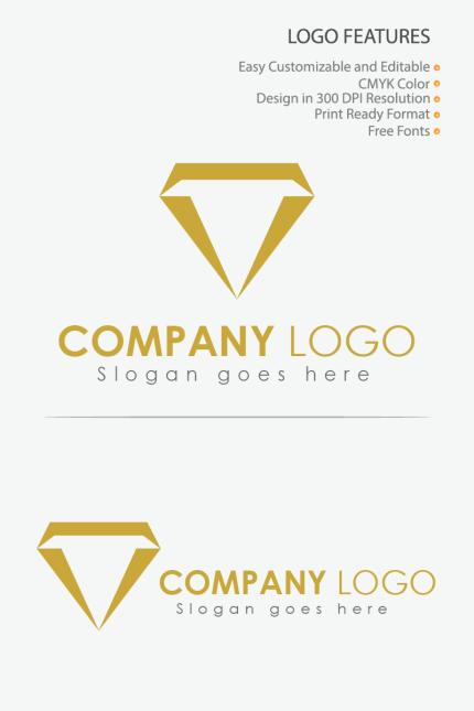 Kit Graphique #86305 Luxe Diamant Web Design - Logo template Preview