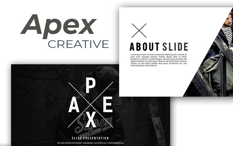 Apex Creative PowerPoint template PowerPoint Template
