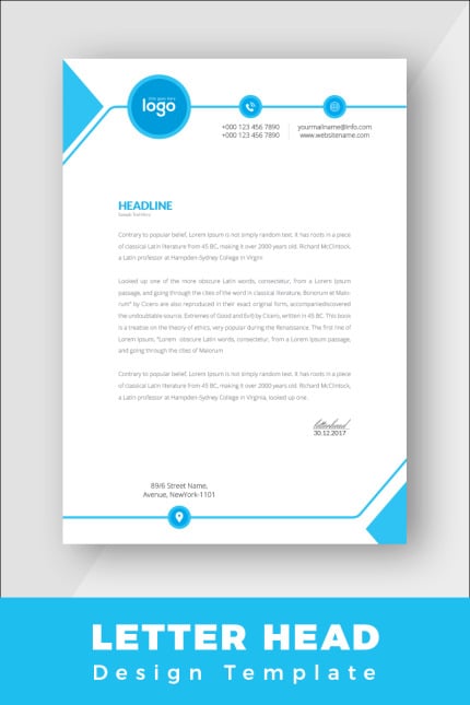 Template #86412 Corporate Print Webdesign Template - Logo template Preview