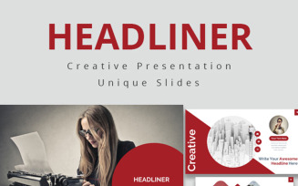 Headliner PowerPoint template