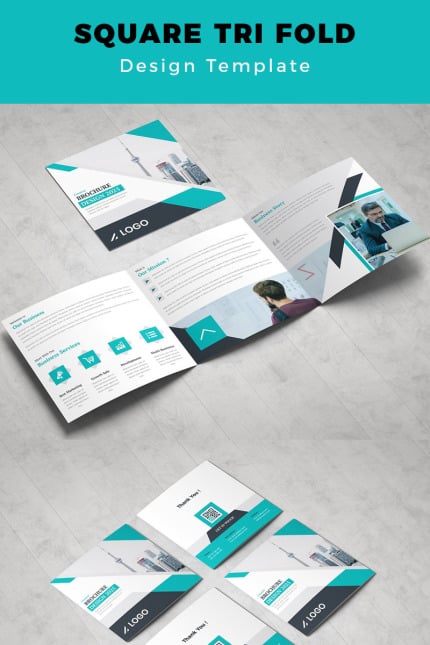 Template #86577 Magazine Trifold Webdesign Template - Logo template Preview