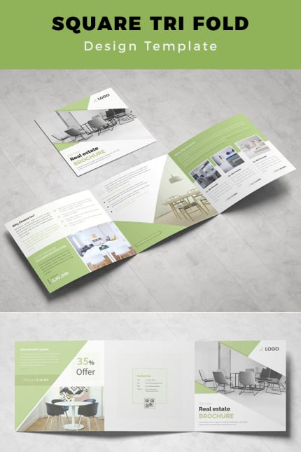 Template #86581 Magazine Trifold Webdesign Template - Logo template Preview