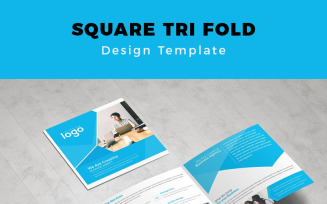 Agranel Square Tri fold Brochure - Corporate Identity Template