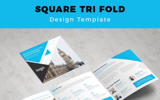 Lemay Square Tri fold Brochure - Corporate Identity Template