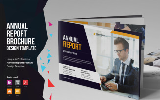 Salwa - Annual Report Design - Corporate Identity Template