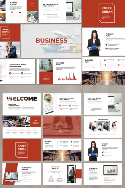 Template #86626 Infographics Investor Webdesign Template - Logo template Preview