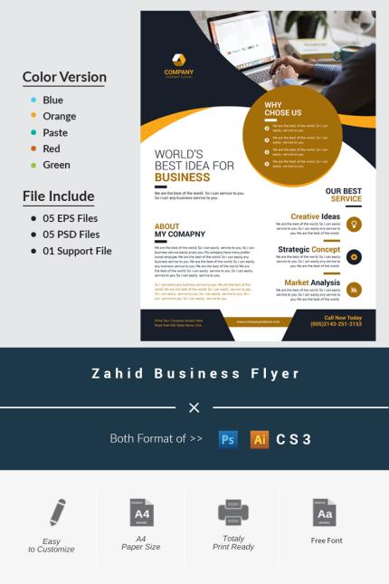 Kit Graphique #86738 Flyer Corporate Divers Modles Web - Logo template Preview