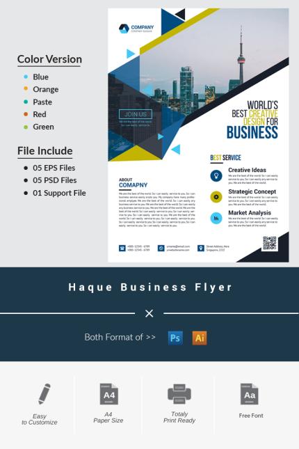 Kit Graphique #86740 Flyer Corporate Divers Modles Web - Logo template Preview