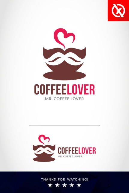 Template #86785 Brew Cafe Webdesign Template - Logo template Preview
