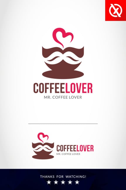 Template #86785 Brew Cafe Webdesign Template - Logo template Preview