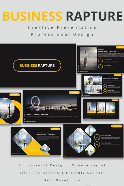 Template #86870 Advertisement Business Webdesign Template - Logo template Preview