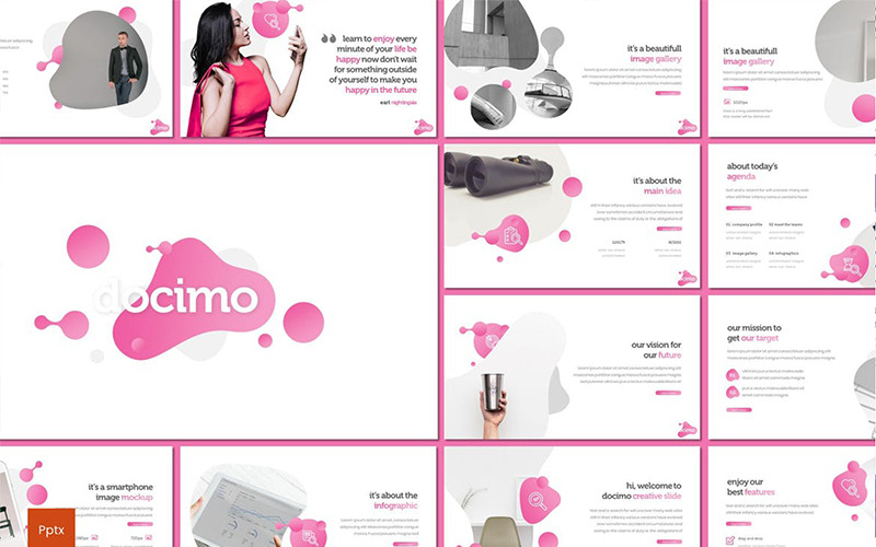Docimo PowerPoint template PowerPoint Template