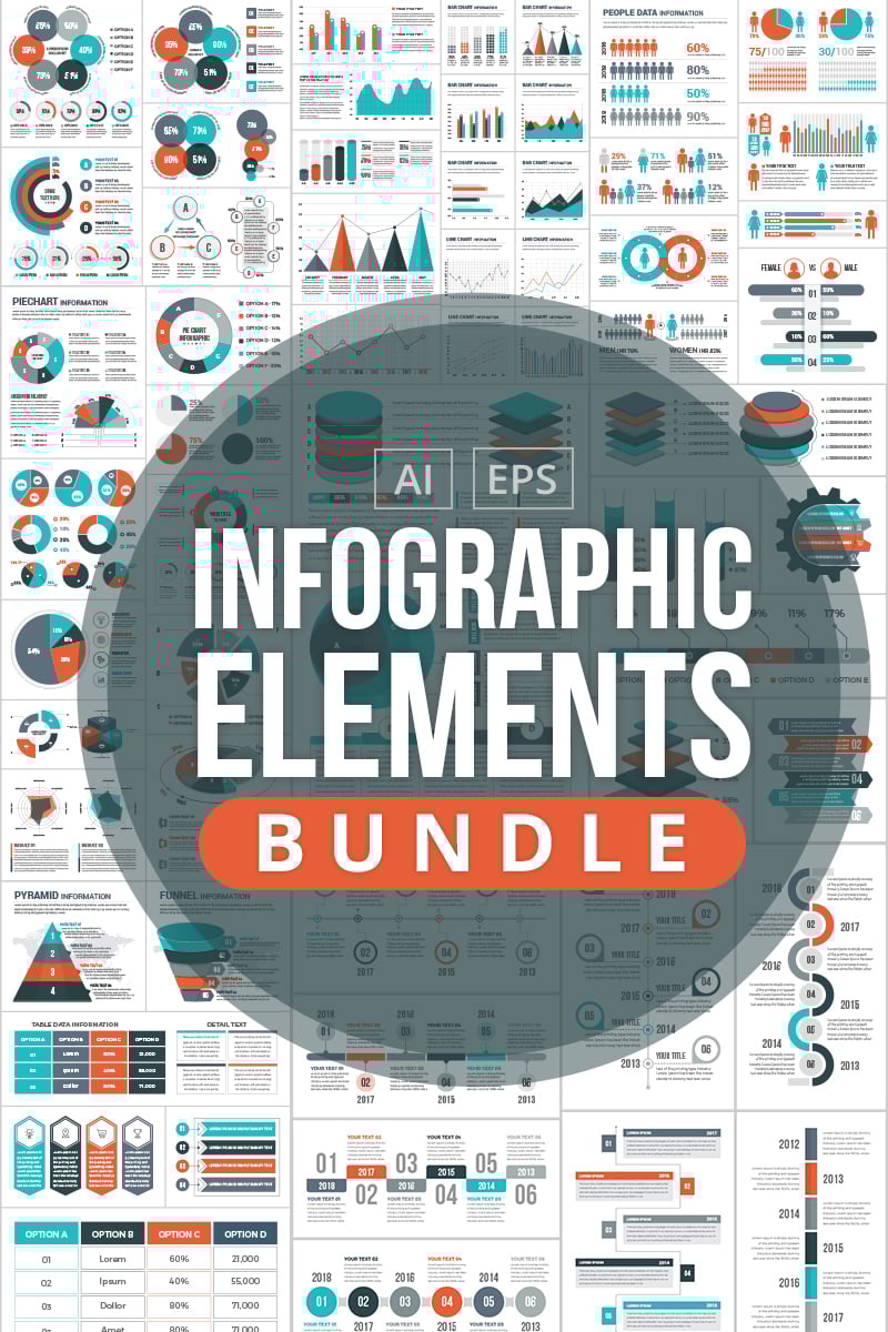 Luxusní Prvky infografiky "Conceptual | Part 02" #86885 - screenshot