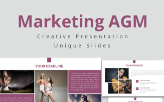 Marketing AGM PowerPoint template
