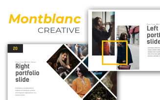 Montblanc Creative PowerPoint template