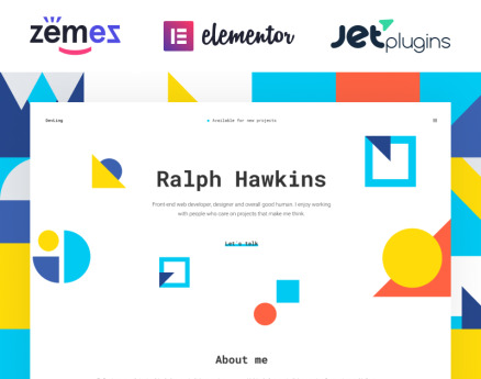 Devling - Portfolio Website for Developer WordPress Theme