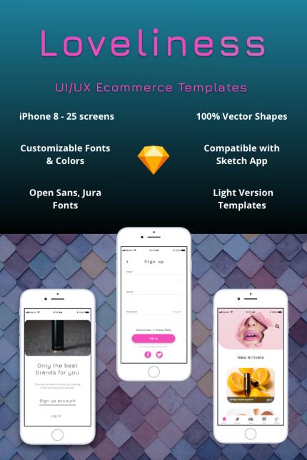 Kit Graphique #86966 E-commerce Lumiere Web Design - Logo template Preview