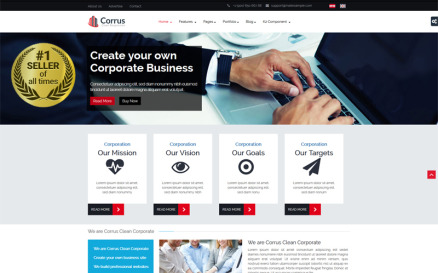 Corrus Joomla Template