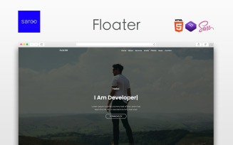 Floater - Personal Landing Page Template