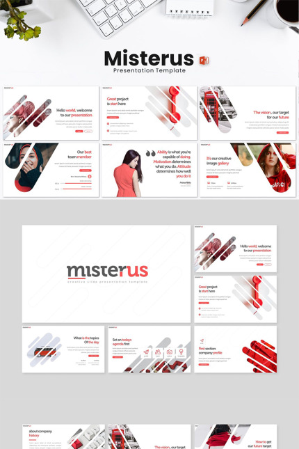 Template #87011 Creative Business Webdesign Template - Logo template Preview