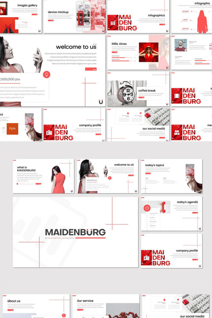 Template #87013 Creative Business Webdesign Template - Logo template Preview