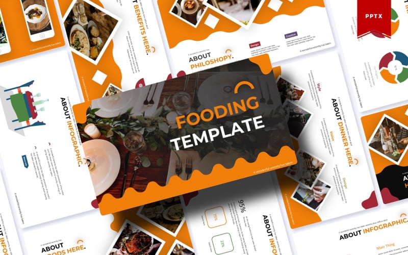 Fooding | PowerPoint template PowerPoint Template