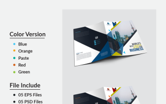Haque Presentation Folder - Corporate Identity Template
