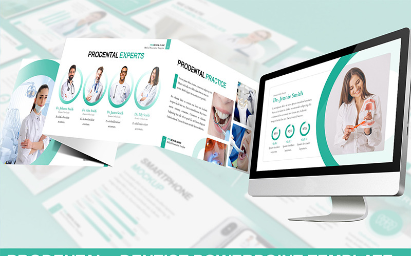 Prodental - Dentist PowerPoint template PowerPoint Template
