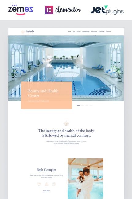 Template #87123 Beauty Spa Webdesign Template - Logo template Preview
