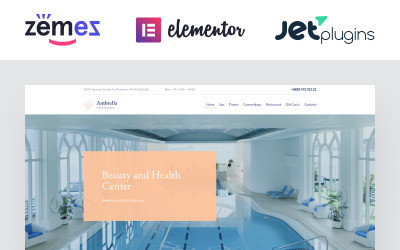 Ambrella - Beauty and Wellness Website Template
