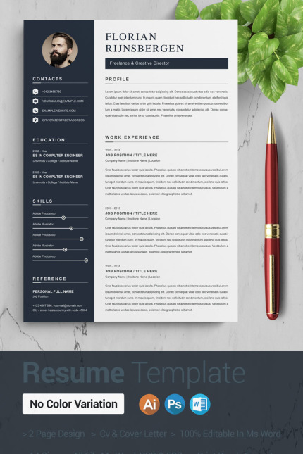 Kit Graphique #87145 Page A4 Web Design - Logo template Preview