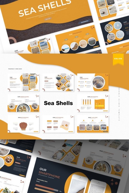 Template #87155 Shell Ocean Webdesign Template - Logo template Preview