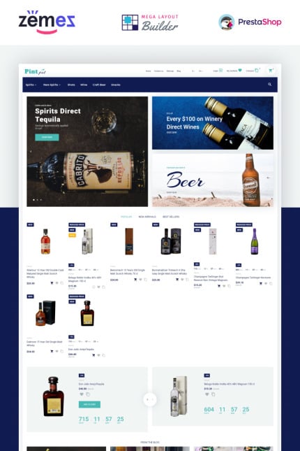 Template #87171 Wine Beer Webdesign Template - Logo template Preview