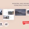 House - Modern And Minimalistic Construction Project Website WordPress Theme